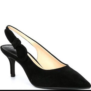 Alex Marie sling back pumps with bow